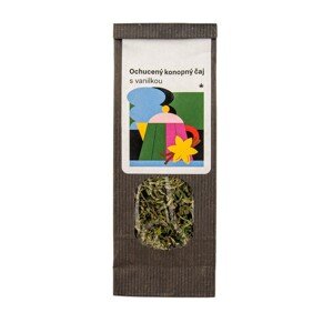 WeedShop Ochutený konopný čaj s vanilkou Hmotnosť: 40 g