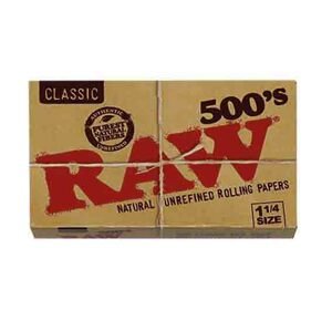 Krátke cigaretové papierky RAW 500