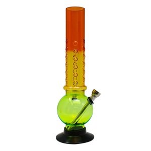 WeedShop Farebný akrylový bong s bankou, 32 cm