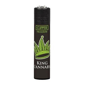 Zapaľovač Clipper Canna King Clipper motív: Canna King 2