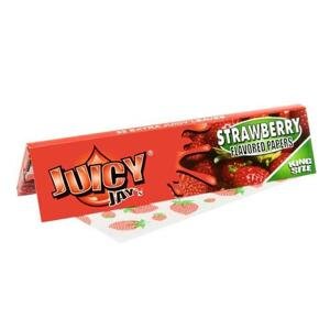 Juicy Jay's Ochutené papieriky Juicy KS Slim Jahoda