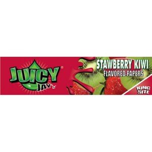 Juicy Jay's Cigaretové papieriky s príchuťou Juicy KS Slim - jahoda-kiwi