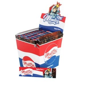Monkey King Cigaretové papieriky SMELLPACK Blue Cola KS + filtre
