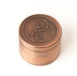 WeedShop Medená drvička ø 50 mm Varianty: Ying Yang drvička