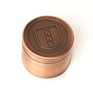WeedShop Medená drvička ø 50 mm Varianty: AMS znak