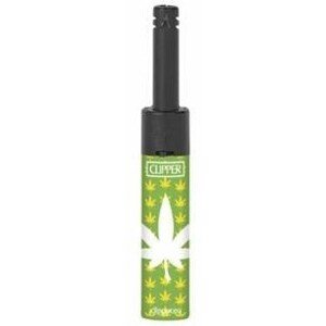 Zapaľovač Clipper Minitube Listy Varianty: Leaf-zelený