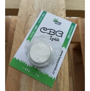 CBG Izolát - prášok (CBG> 98%) od Happy seeds Hmotnosť: 1 g