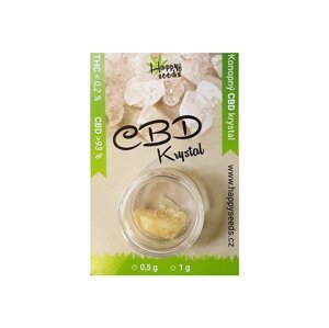 CBD kryštál 93% od Happy seeds Hmotnosť: 0,5 g