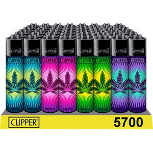 Clipper zapaľovač Flash Leaf Varianty: Modrý Flash