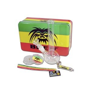 Black Leaf Mini bong Breit v kovovom kufríku s príslušenstvom