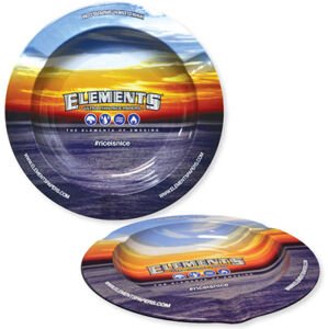 Elements Blue kovový popolník s magnetom