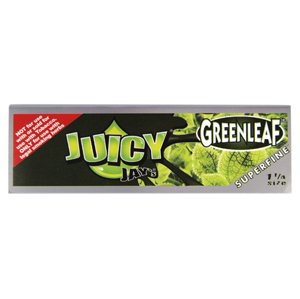 Juicy Jay's Ochutené krátke papieriky Juicy Green Leaf
