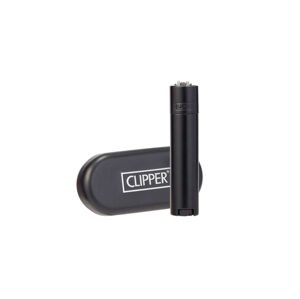 Clipper zapaľovač v darčekovom balení Čierny Matný