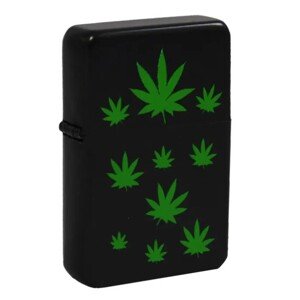 Black Leaf Benzínový zapaľovač Ganja