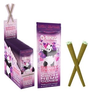 G-ROLLZ Blunt 2x Berry Sweet Pre-Rolled Hemp Wraps