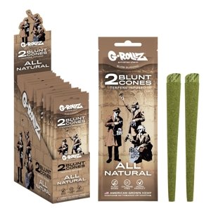 G-ROLLZ Blunt 2x All Natural Pre-Rolled Hemp Wraps
