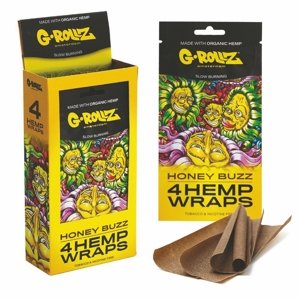 G-ROLLZ Blunt 4x Honey Buzz Hemp Wraps