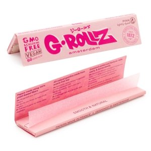 Cigaretové papieriky G-Rollz Pink KS Slim