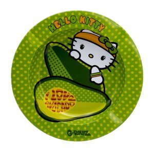 G-ROLLZ Kovový popolník Hello Kitty - Avocado