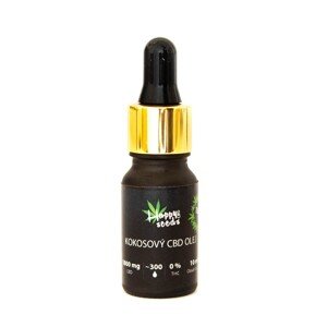 MCT kokosový CBD olej 18% od Happy seeds Obsah: 30 ml