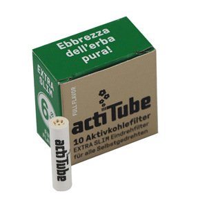 ActiTube extra-slim filtre s aktívnym uhlím 10 ks