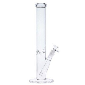 WeedShop Sklenený bong 40 cm rovný