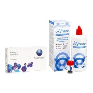 CooperVision Biofinity Multifocal CooperVision (6 šošoviek) + Oxynate Peroxide 380 ml s puzdrom