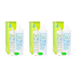 Biotrue Multi-Purpose 3 x 480 ml s puzdrami