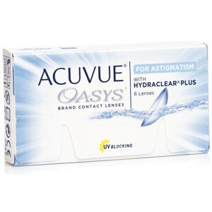 Johnson & Johnson Acuvue Oasys for Astigmatism (6 šošoviek)