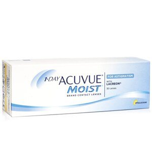 Johnson & Johnson 1-DAY Acuvue Moist for Astigmatism (30 šošoviek)
