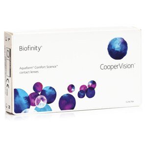 CooperVision Biofinity CooperVision (3 šošovky)
