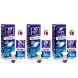 AOSEPT PLUS s Hydraglyde 3 x 360 ml s puzdrami