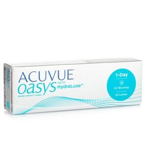 Johnson & Johnson Acuvue Oasys 1-Day with HydraLuxe (30 šošoviek)