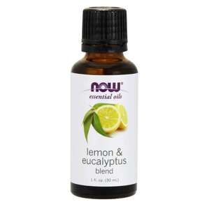 NOW® Foods NOW Essential Oil, Lemon & Eucalyptus Blend (éterický olej citron a eukalyptus), 30 ml