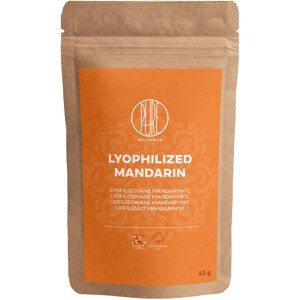 BrainMax Pure Lyofilizované mandarínky, 45 g Mrazom sušené kúsky mandarínok