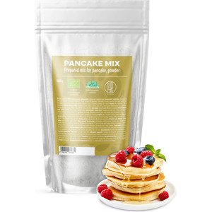 BrainMax Pure Pancake Mix, Zmes na lievance, BIO, 1000 g *CZ-BIO-001 certifikát / Sypká zmes na výrobu lievancov a vaflí
