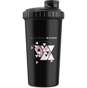 BrainMax Women plastový shaker (šejker), 700 ml Farba: Černá