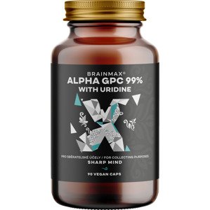 BrainMax Alpha GPC 99% & Uridine, 90 rastlinných kapsúl