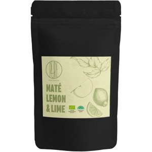 BrainMax Pure Maté Lemon & Lime, citrón & limetka, BIO, 50 g Objem: 50 g CZ-BIO-001 certifikát / Osviežujúci Maté s citrónom a limetkou