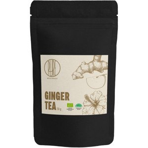 BrainMax Pure Ginger Tea, zázvorový čaj, BIO, 50 g Objem: 50 g *CZ-BIO-001 certifikát / bylinný čaj so zázvorom, jablkom a pomarančovou kôrou