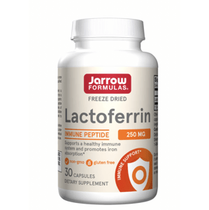 Jarrow Formulas Jarrow Lactoferrin (laktoferín), 250 mg, 30 softgelových kapsúl