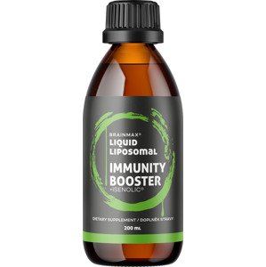 BrainMax Lipozomálny komplex pre podporu imunity, ISENOLIC®, 200 ml BrainMax Liquid Liposomal Immunity Booster, doplnok stravy