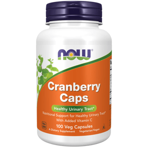 NOW® Foods Now Cranberry (brusnica), 100 rastlinných kapsúl