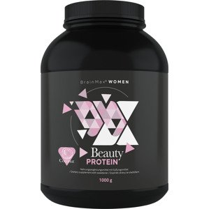BrainMax Women Beauty Protein, proteín pre ženy s kolagénom, keratínom a vitamínmi, 35 g, VZORKA Príchuť: Kokos Natívny srvátkový proteín najvyššej kvality s prémiovým kolagénom Naticol® a ďalšími zložkami, doplnok stravy