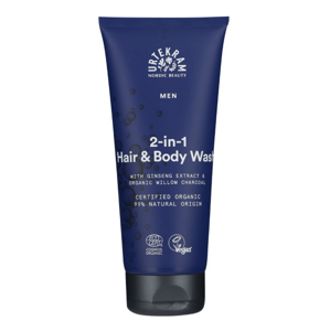 Urtekram URTEKRAM, Sprchový gel a šampon 2v1 MEN 150 ml BIO