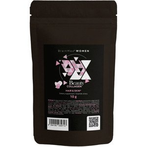 BrainMax Women Beauty Fish Collagen, morský rybí kolagen Naticol®, 10 g, VZORKA Príchuť: Lesná jahoda Hydrolyzovaný morský kolagén Naticol®, kyselina hyalurónová a vitamín C, doplnok stravy
