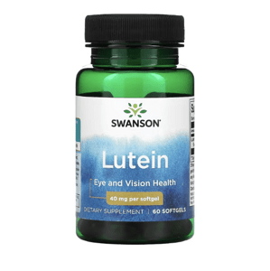 Swanson Lutein (zdravie očí), 40 mg, 60 softgelových kapsúl Výživový doplnok