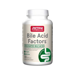 Jarrow Formulas Jarrow Bile Acid Factors, žlčové kyseliny, 120 kapsúl