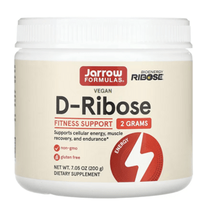 Jarrow Formulas Jarrow Formulas, D-Ribose Powder, D-ribóza v prášku, 200 g