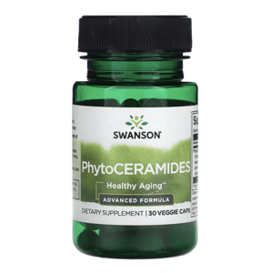 Swanson PhytoCERAMIDES, ceramidy, 30 rastlinných kapsúl Výživový doplnok